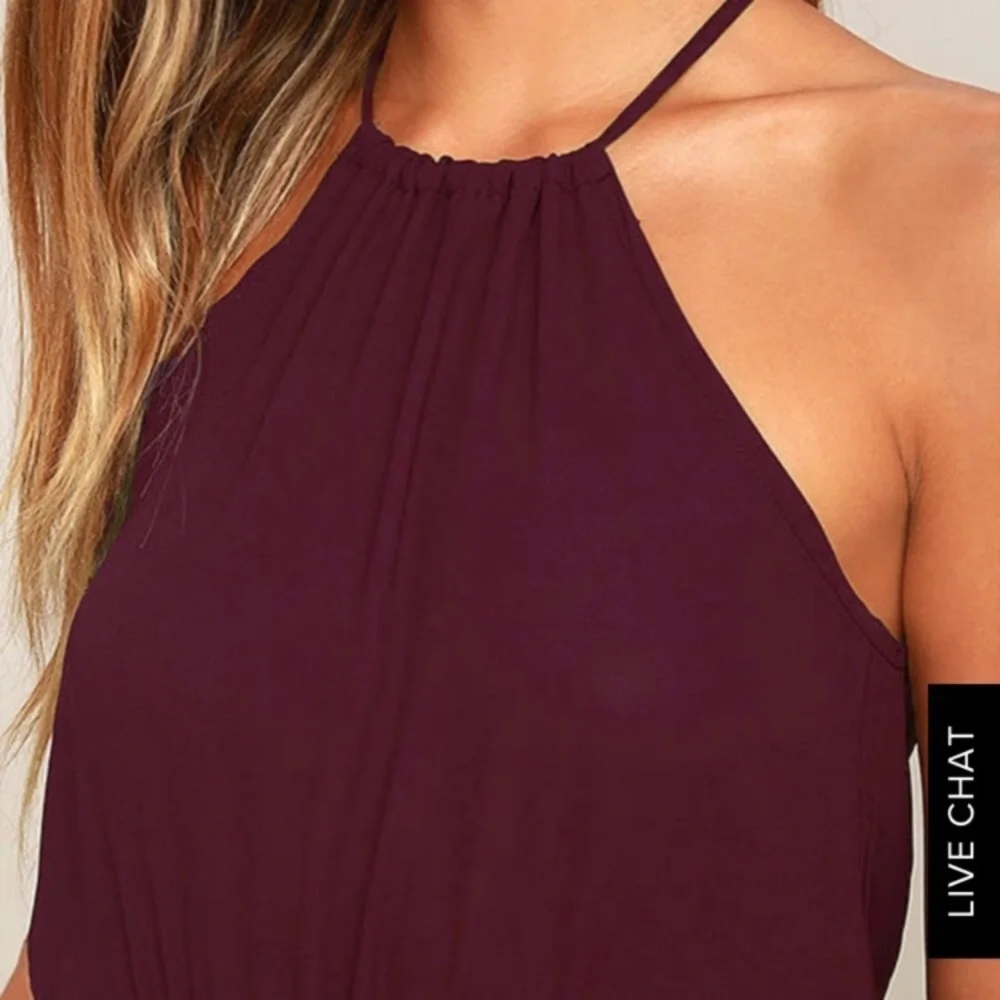 Lulus high neck maxi dress - Picture 3 of 5